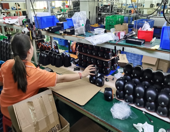 Barcode scanner production line