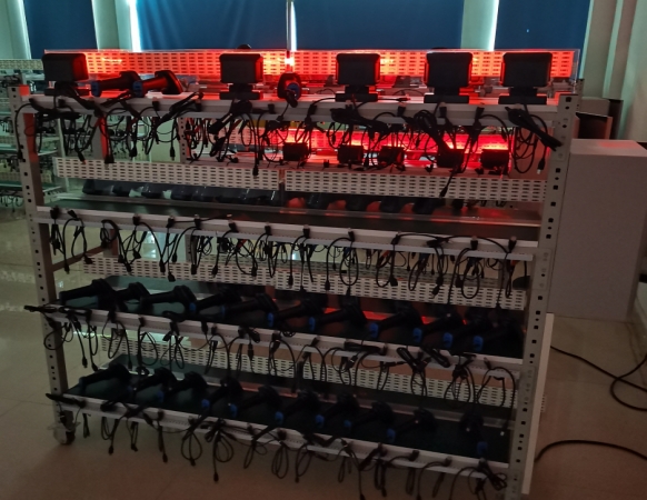 Barcode scanner ageing test