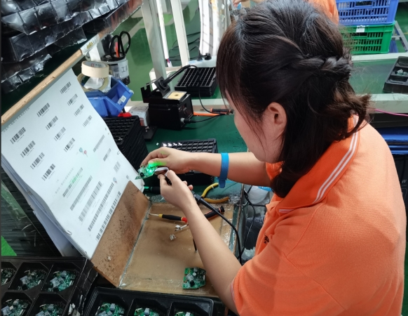 Barcode Scanner Testing line