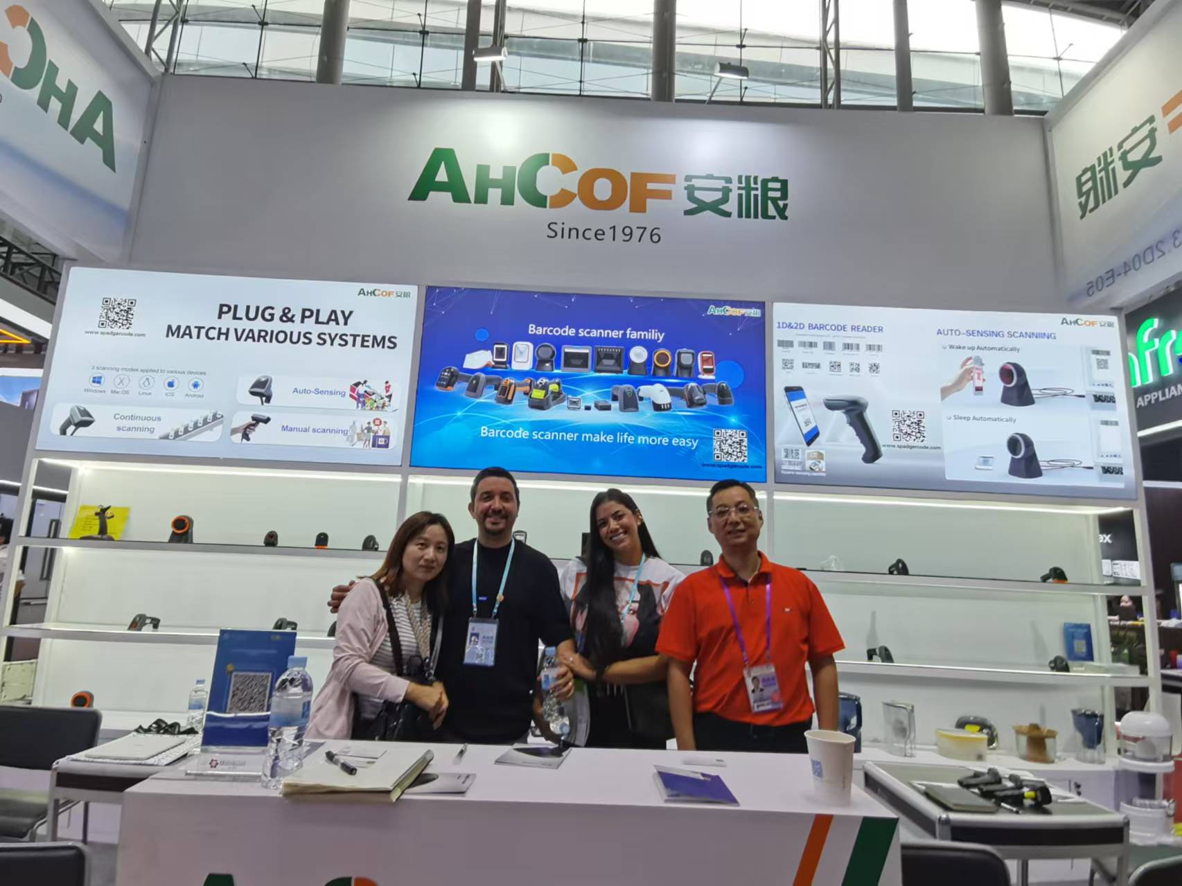 136th Canton Fair for differnt barcode scanner