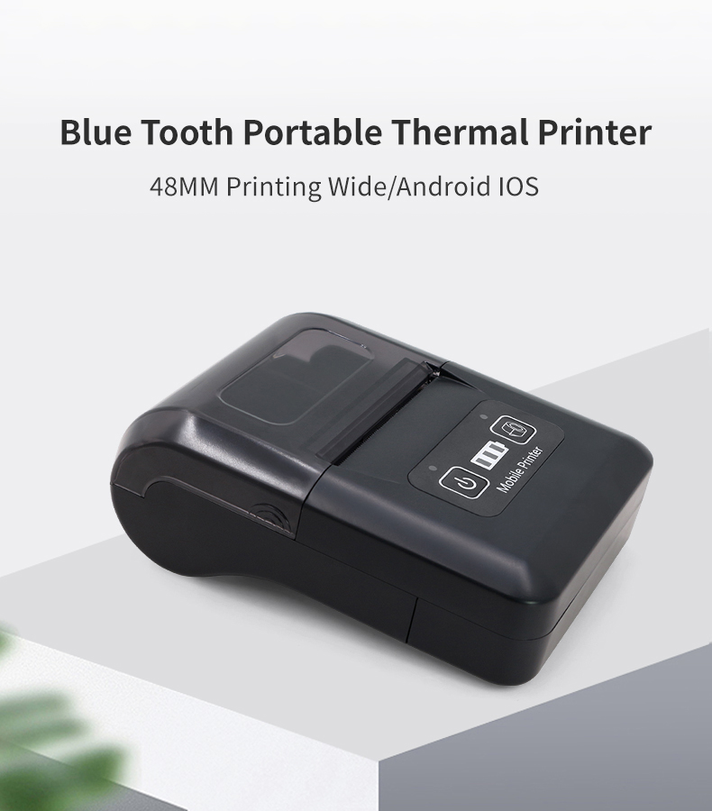 58mm  Portable Blue tooth thermal ticket printer
