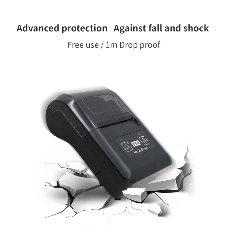 58mm  Portable Blue tooth thermal ticket printer