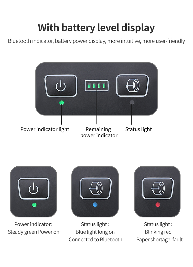 58mm Thermal Mobile ticket Printer