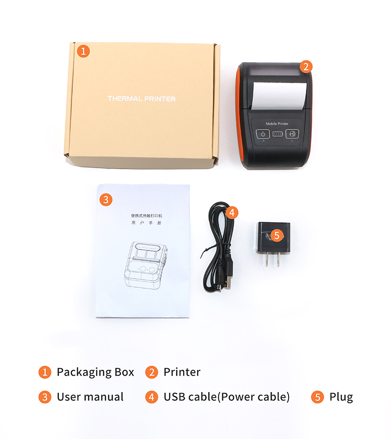 58mm Thermal Mobile ticket Printer