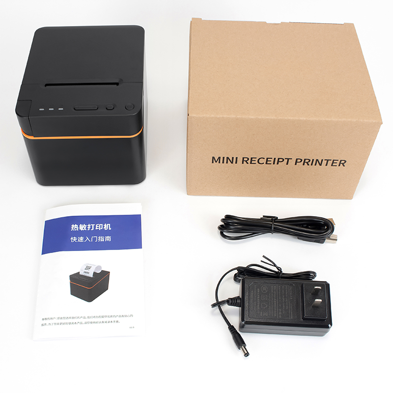 80mm Thermal Desktop Receipt Printer USB LAN ESC/POS