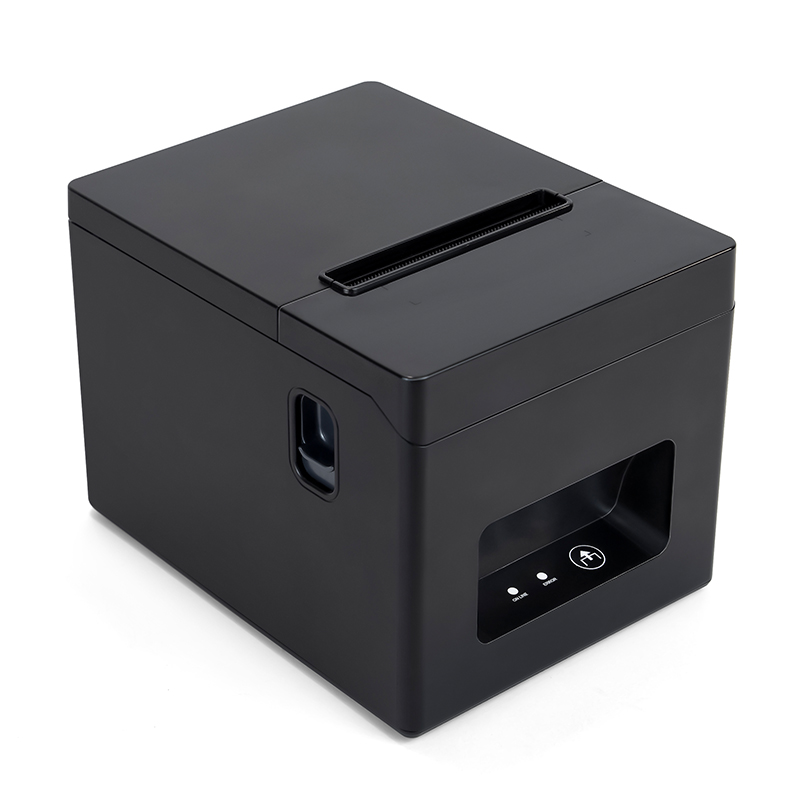 80mm thermal receipt ticket printer semi-automatic paper cutting