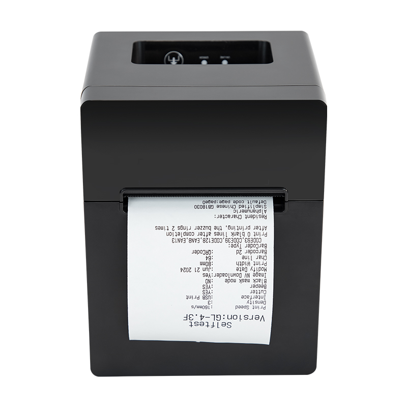 80mm thermal receipt ticket printer semi-automatic paper cutting