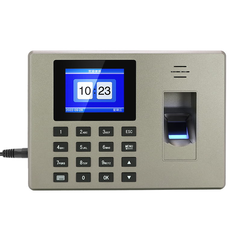 Fingerprint Time Recorder and Biometric Time Attendance Machine OEM Indoor  5V 1A