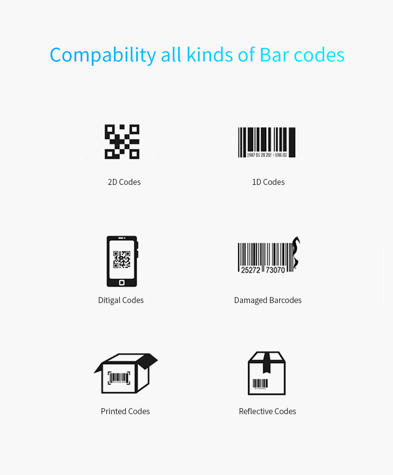 HS23 Wired 2D Barcode scanner
