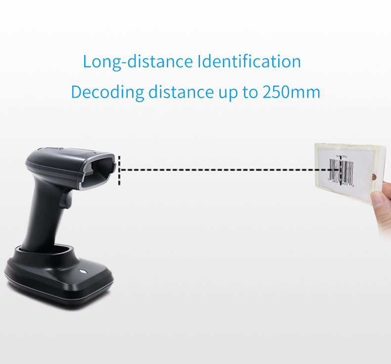 HS23 Wireless 1D 2D barcode scanner with bluetooth