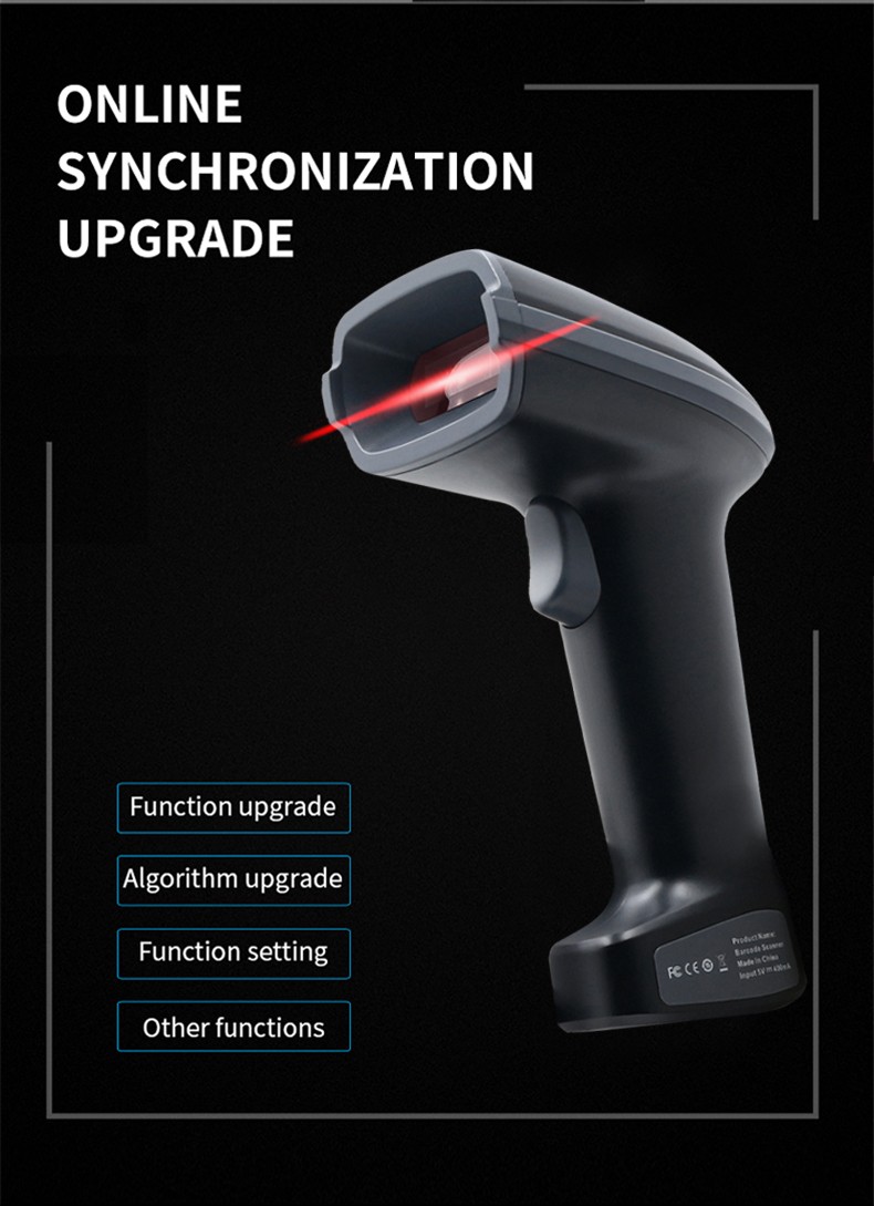 HS23 Wireless 1D 2D barcode scanner with bluetooth