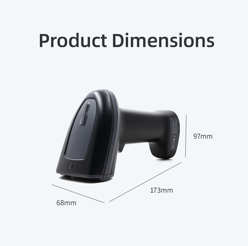 HS23OCR Wireless 2D barcode scanner