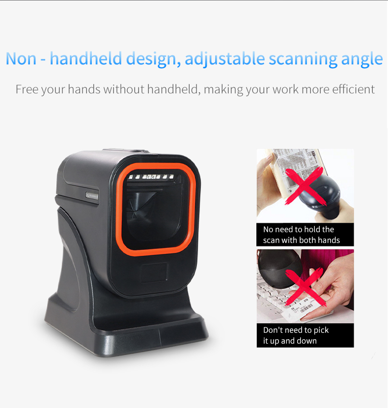 MP6200 2D FLATBED WIRED BARCODE SCANNER