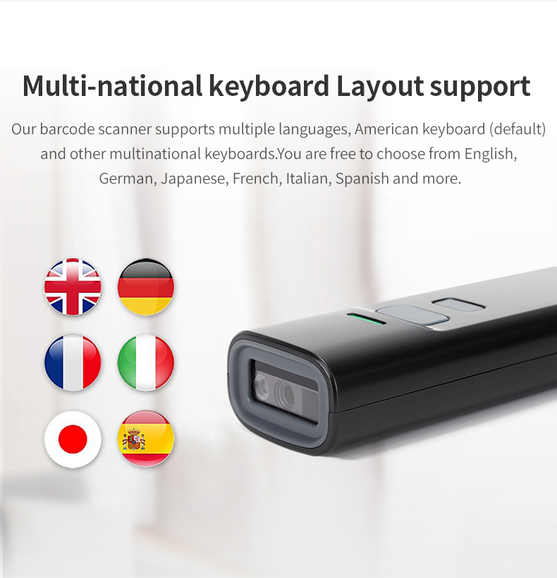 P2300 2D WIRELESS 2.4G BARCODE SCANNER BLUETOOTH