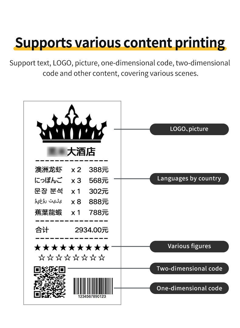 58E 58mm Thermal printer USB 58E 58mm Thermal printer USB