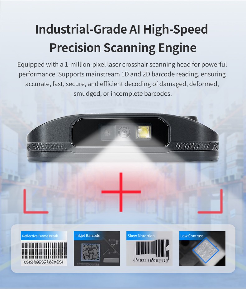 Android 4G Mobile PDA 1D/2D Barcode Scanner Pda Data Collector 5.99 Inch Industrial Handheld Android Pda
