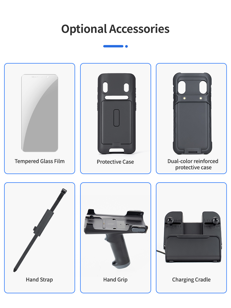 Android 4G Mobile PDA 1D/2D Barcode Scanner Pda Data Collector 5.99 Inch Industrial Handheld Android Pda