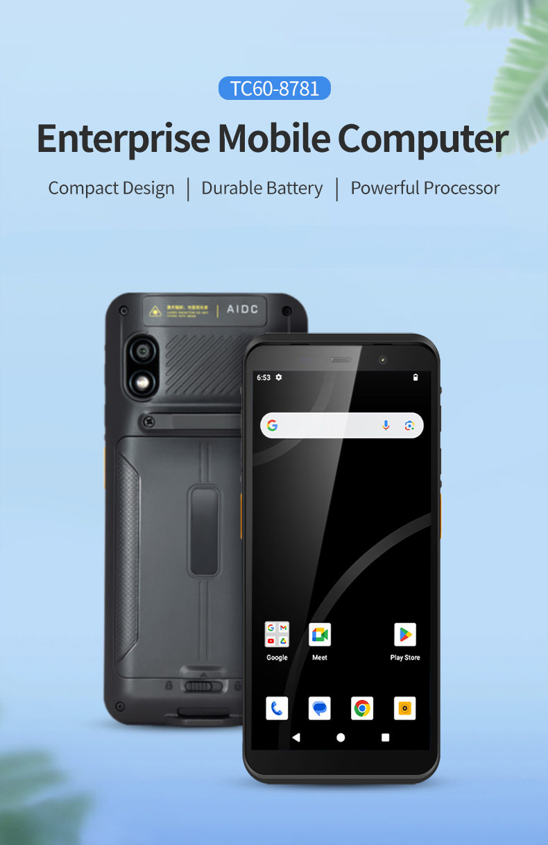 Android 4G Mobile PDA 1D/2D Barcode Scanner Pda Data Collector 5.99 Inch Industrial Handheld Android Pda