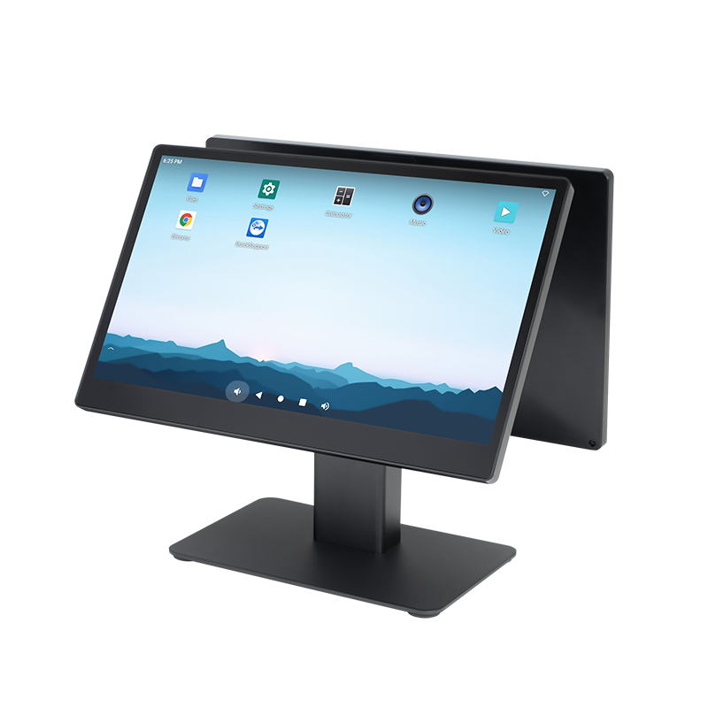 15.6 Inch Dual Screen POS System Android Cash Register Restaurant Shop SuperMarket