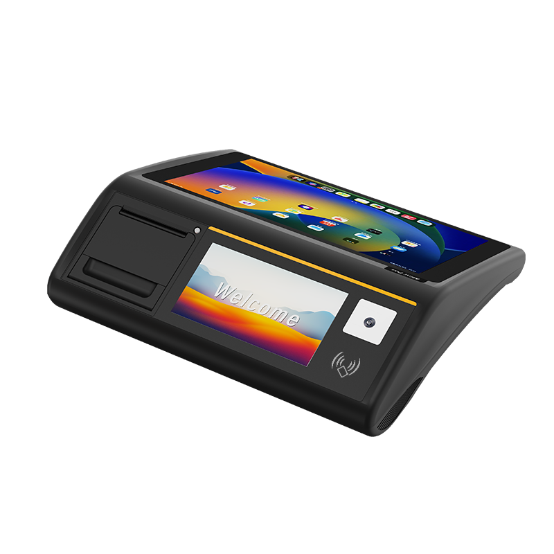 Android 11 10.1 Inch Restaurant Retail All in One Touch Screen Pos System Cash Register Machine Pos