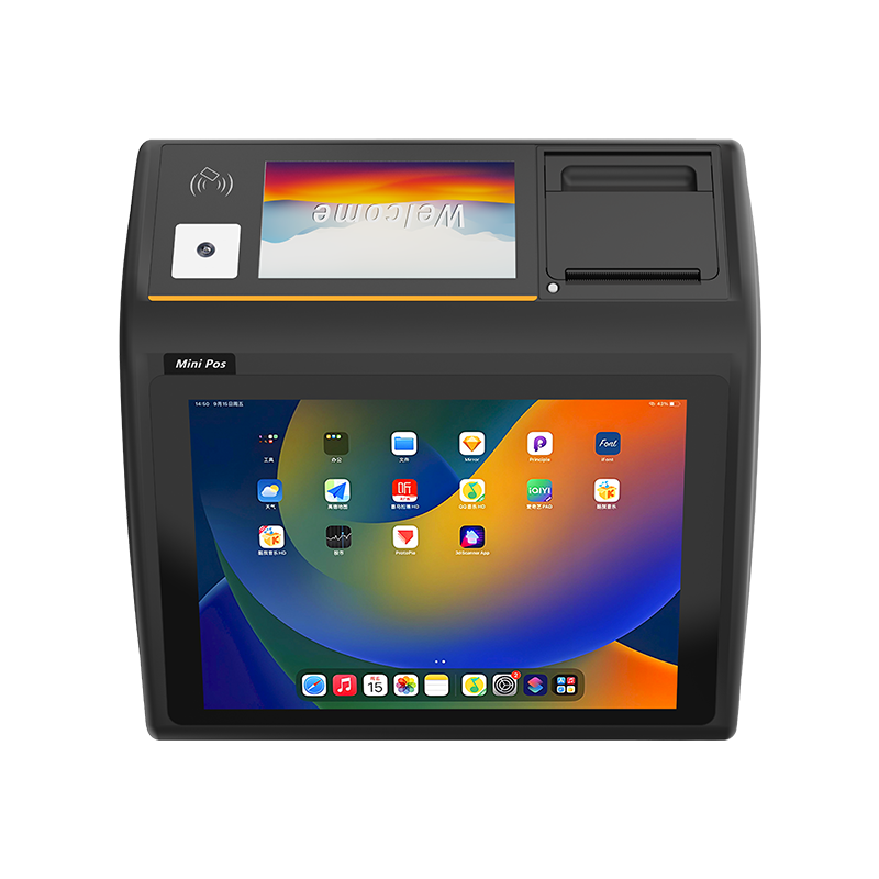 Android 11 10.1 Inch Restaurant Retail All in One Touch Screen Pos System Cash Register Machine Pos