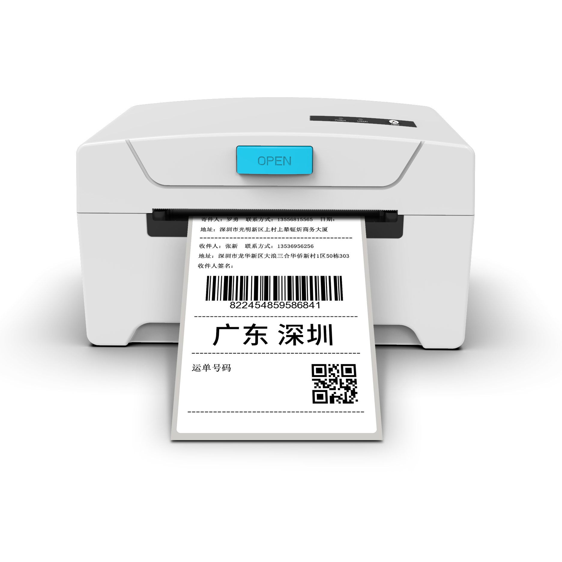 TL402 Desktop Thermal Label priner