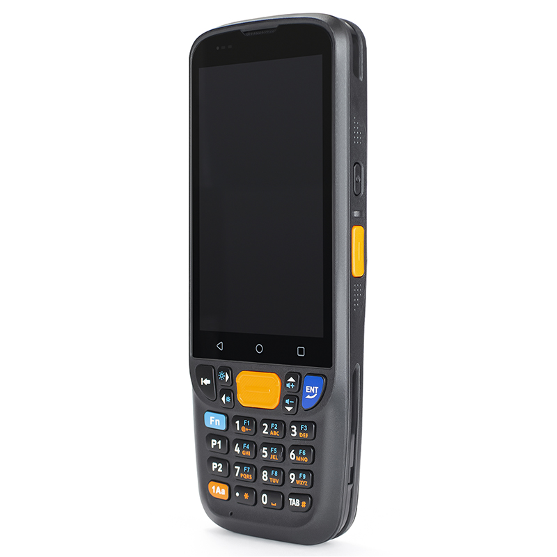 Android 11 Rugged PDAs with 4 Inch Screen 13MP Camera 5000mAh Charging Base QR Code Barcode Scanner 4+64GB for Mobile Computing